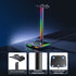 New Bee Z12 RGB Headphones Stand Holder with Wireless Charger Base Desk Gaming Headset Holder Non-Slip Rubber Base