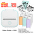 Phomemo T02 Wireless Pocket Thermal Printer Portable Mini Wirelessly BT Connect 203dpi Photo Label Memo List Printing Clearly