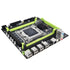 X79G-A Desktop Motherboard M.2 NVME LGA 2011 G-A Motherboard 4 SATA 2.0 Ports 5.1 Channels Sound Card 4 Channel DDR3 Memory 128G