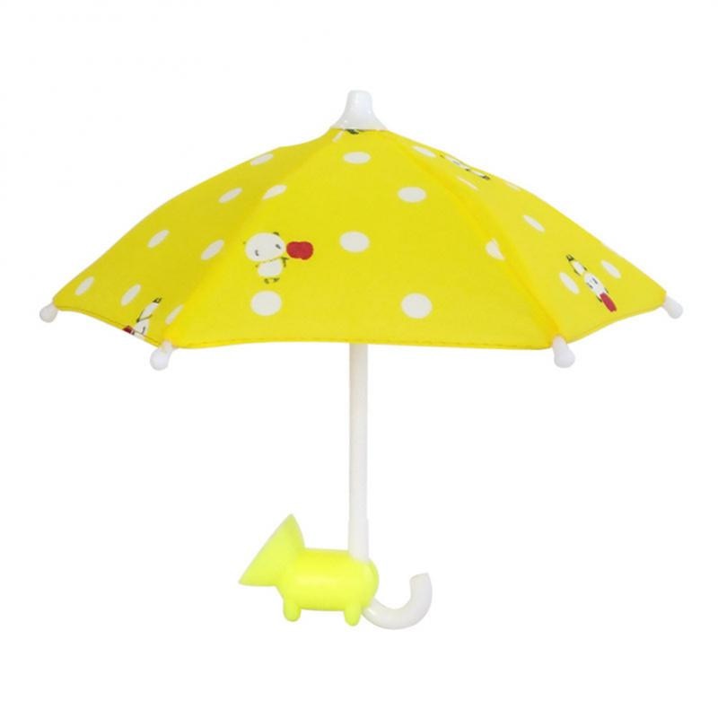 Universal Mini Umbrella Stand With Suction Cup Cell Phone Stands Cute Kawaii 2022 Outdoor Cover Sun Shield Mount Phone Holder