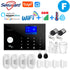 WiFi GSM Alarm System Tuya Smart Home TFT Screen RFID APP Touch Keyboard House Burglar Security Alarm Support Voice Switching