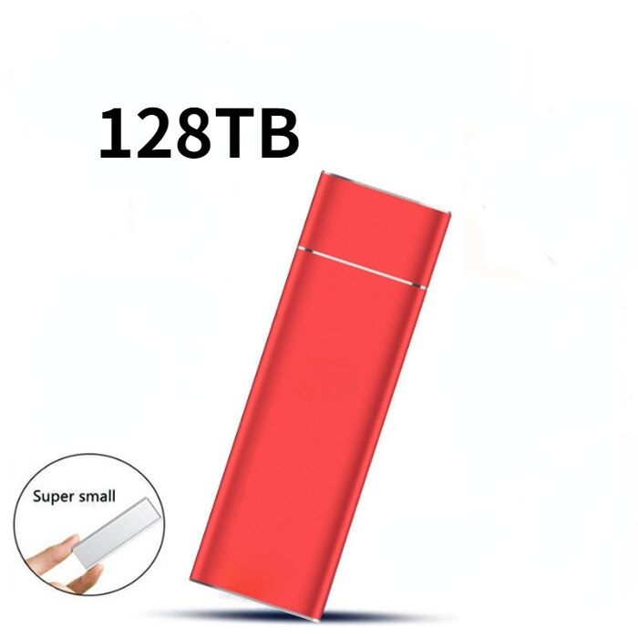 New High-Speed Hard Disk 2TB 4TB 8TB  16TB 32TB 64TB 128TB  SD Mobile External Hard Disk USB 3.1/Type-C Interface Mass Storage