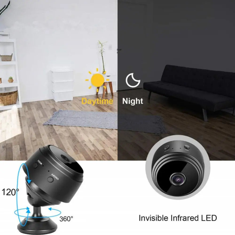 A9 1080P Tuya Mini IP Camera SmartLife APP WIFI Security Home House Video Surveillance CCTV Indoor Wireless Without Night Vision