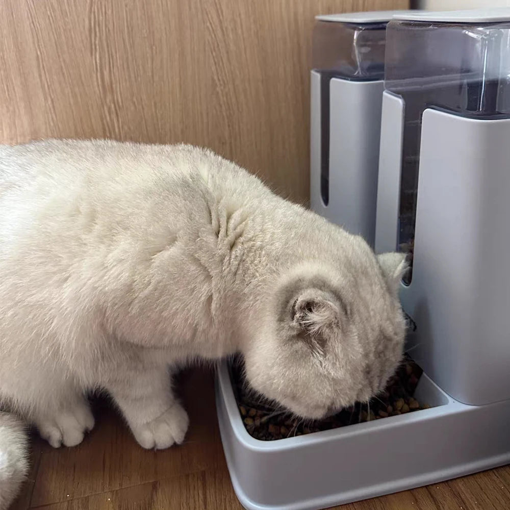 Pet Automatic Feeders 3.5L Water Dispenser Cat Drinker Feeding And Watering Food Feed Drinking Bowl For Dogs Cat Accessories