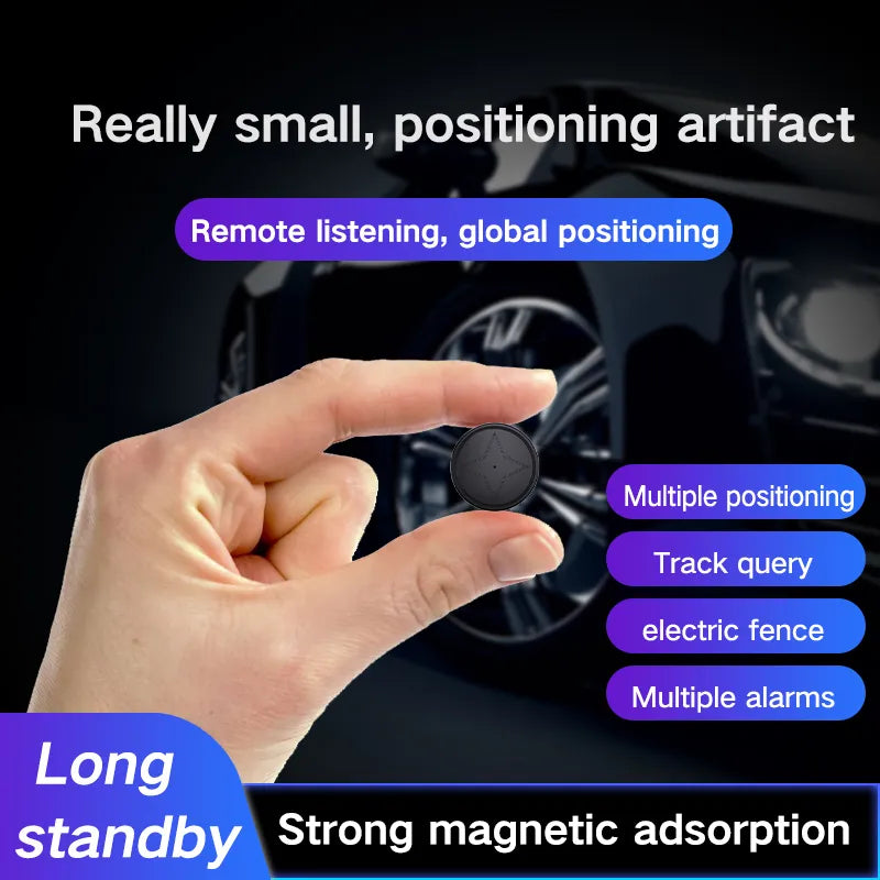 Mini GPS Tracker Car Motorcycle Truck Trackers Pets Dog Kids Children Vehicle Realtime Tracking Locator Mini Anti-lost Locator