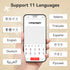 P15 Thermal Label Printer Similar as D11 D110 D101 Mini Label Maker Portable Sticker Label Machine or 3PK-6PK 12mm Label Paper