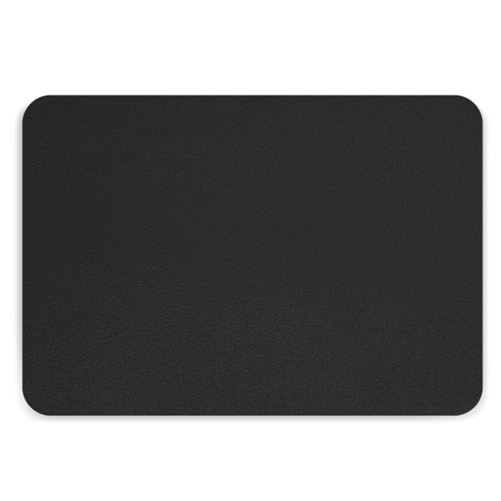 260X210mm Mouse Pad Office Universal Anti-slip Gaming Mouse Mat PU Leather Waterproof Cup Mats Coaster Laptop Desktop Mate