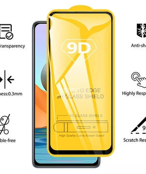 4PCS 9D Tempered Glass for Redmi Note 11 10 Pro 10C 12C 11S 10S 9T 9S 9A 9C 8T 8A Screen Protector for XiaoMi 12T 9T 10T 11T Pro
