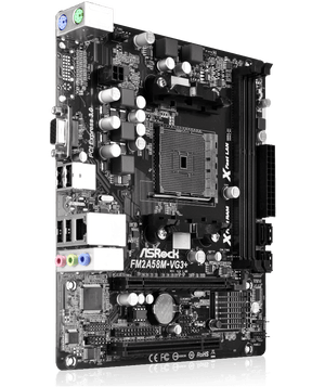 AMD A58 Motherboard  ASRock FM2A58M-VG3+ Socket FM2+ Motherboard 4×SATA II PCI-E 3.0 USB2.0 VGA2×DDR3 32GB Micro ATX