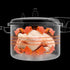 5.5L Stainless Steel Pressure Cooker Induction Cookers Gas Stove Multi Steamer Vegetables Tall Pot Canning Mini Top Tank Cooker