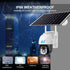 4X Zoom 5MP 4G SIM Card Wireless Video Camera With 7.5W Solar Panel 8000mAh Battery Solar Powered Street Camera V380Pro