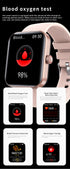 Lenovo New Blood Glucose Sugar Oxygen Pressure SmartWatch 1.9Inch Screen Sport Smartwatch Heart Rate Fitness Tracker Women Watch