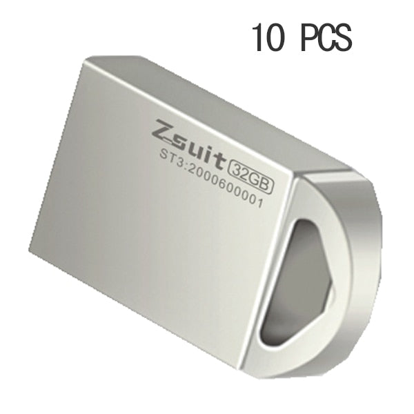 Free Logo USB Flash Drive 4GB Pen Drive 8GB Metal USB High Speed 128GB  Memory Stick Waterproof Pendrive Wholesale Flash U Disk