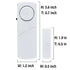 New Longer Door Window Wireless Burglar Alarm With Magnetic Sensor Home Safety Wireless Longer System Security Device Home