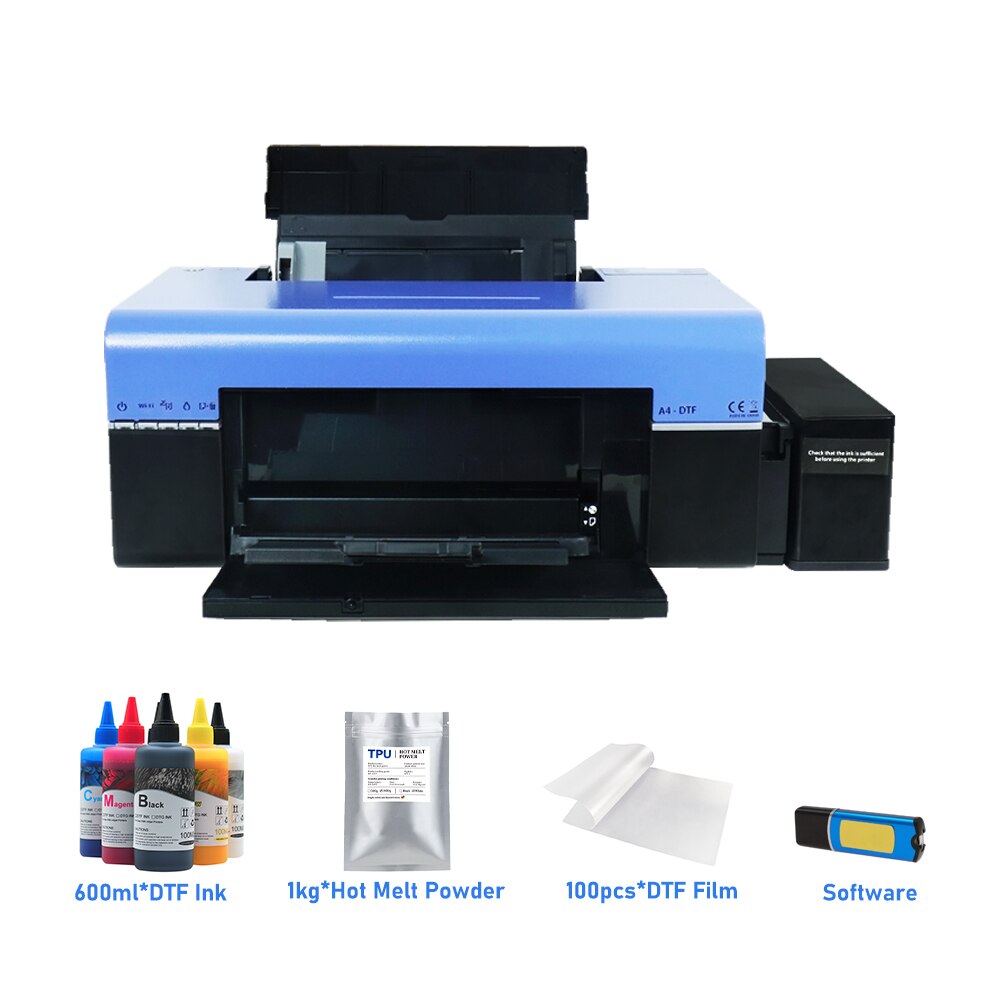 A4 DTF Printer L805 T Shirt Printer Directly to Film DTF Transfer Printer Garment Printing Machine Inkjet Subimation Impresora