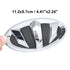 Brenthon Front Grille Hood Rear Lid Trunk Car Steering Wheel Center Cap Emblem Stickers Badge for Sonata K5 Accessories