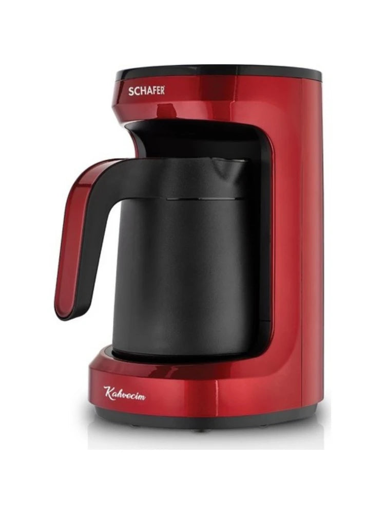 Turkish Coffee Maker Automatic Machine Electric Coffee Pot Food Grade Moka Espresso Coffee Kettle for Gift 220V 4 Cups 500 Ml