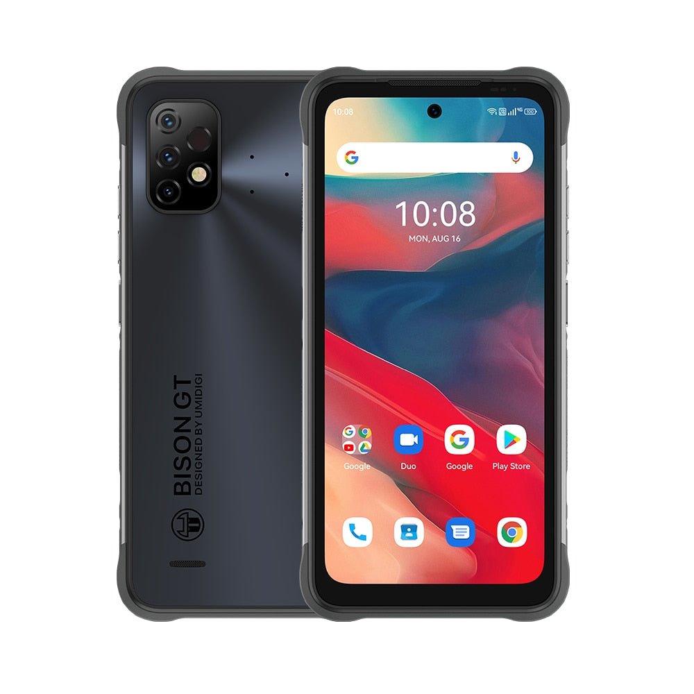 In Stock UMIDIGI BISON GT2 PRO Android 12 IP68 Rugged Smartphone Helio G95 6.5" FHD+ NFC 64MP AI Triple Camera 6150 mAh Battery