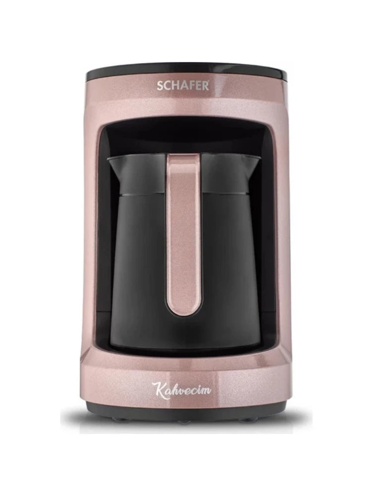 Turkish Coffee Maker Automatic Machine Electric Coffee Pot Food Grade Moka Espresso Coffee Kettle for Gift 220V 4 Cups 500 Ml