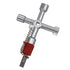 5 In 1 Cross Switch Key Wrench With Accessories Universal Square Triangle Train Electrical Cupboard Box Elevator Cabinet Alloy
