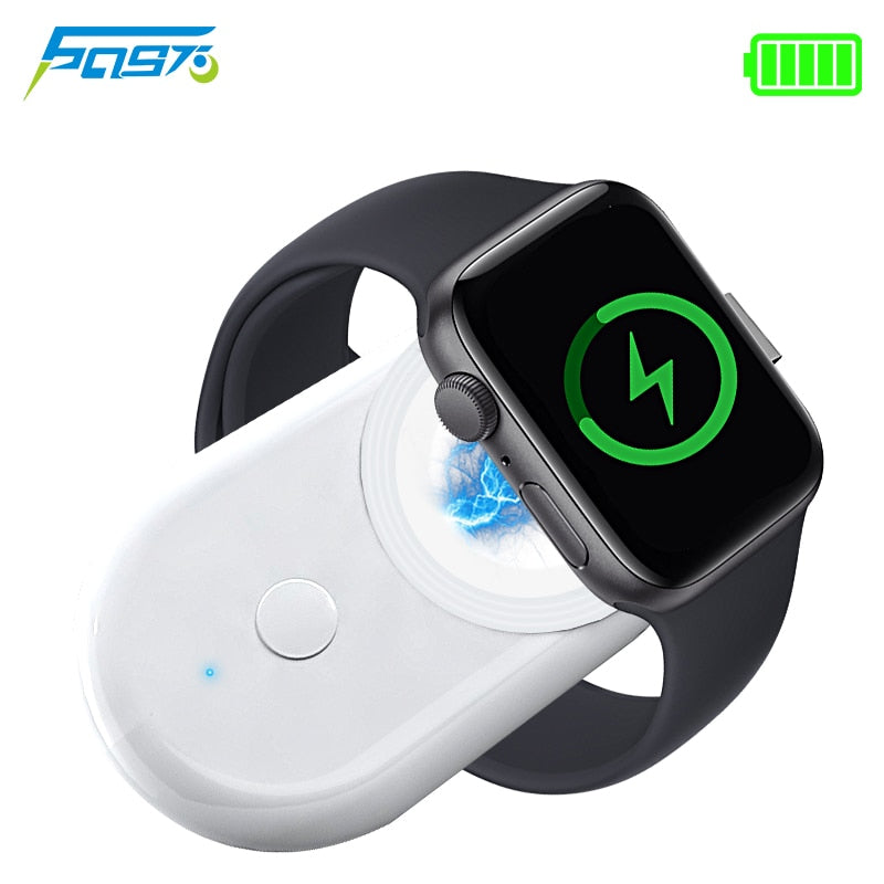 Power Bank for Apple Watch Charger iWatch Wireless Chargers Mini Powerbanks Apple Watch Series 8/UItra/7/6/5/4/3/2/Spare Battery