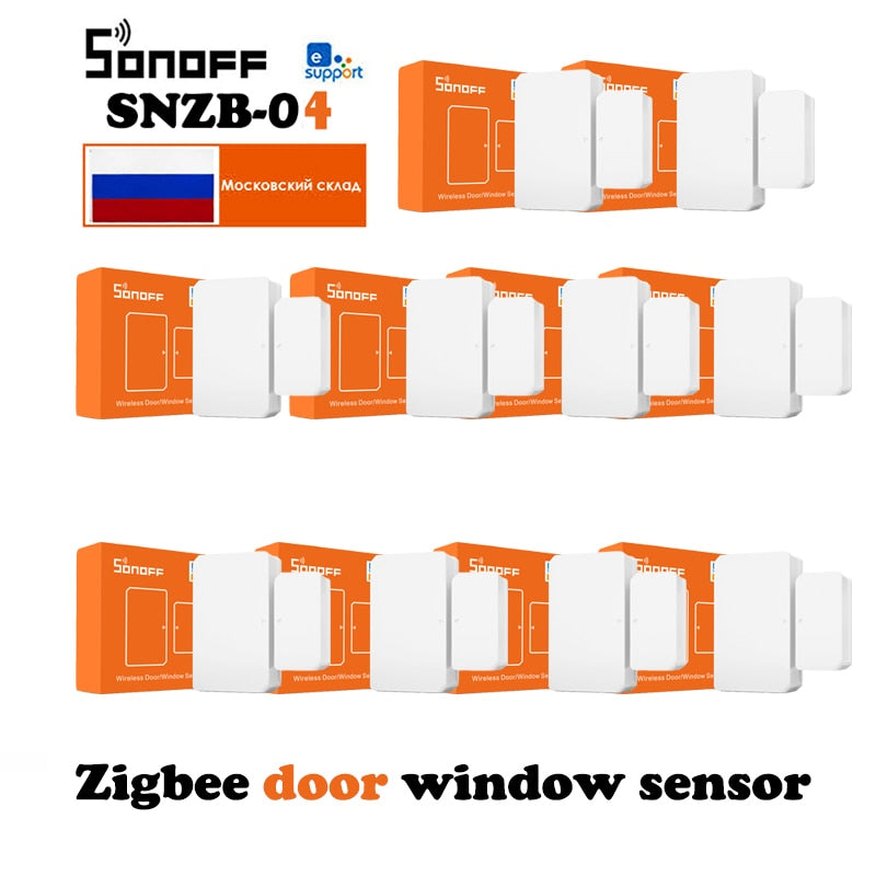 Sonoff Zigbee Door/window Sensor SNZB-04 Smart Door Contact Magnetic Sensor Support Alexa Google Home IFTTT Zbbridge Ewelink App