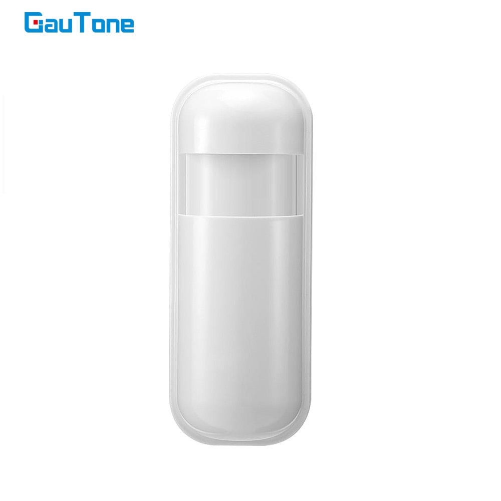GauTone PIR Motion Sensor Detector 433MHz eV1527 for Home Alarm System Wireless Infrared Motion Detector