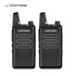 2pcs Zastone X6 Mini Walkie Talkie kids UHF Raido Walkie-talkie 400Mhz Two Way Radio FM Ricetrasmettitore USB Communicator