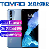 Original Official New Meizu 18 5G Smartphone 120Hz 8GB 12GB RAM 128GB 256GB ROM Snapdragon 888 6.2" 4000mAh 36W 64MP Rear camera