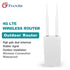 TIANJIE Waterproof Outdoor 4G CPE Router 150Mbps CAT4 LTE Routers 3G/4G SIM Card WiFi Router for IP Camera/Outside WiFi Coverage