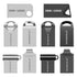 Hot Sale Super Mini USB 2.0 Flash Drive 16gb 32gb 64gb 128gb Tiny Pendrive U Stick Memory Disk Small Gift Wholesale 10pcs/lot