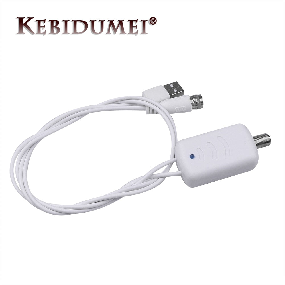Kebidumei TV Signal Amplifier Signal Booster Antenna Digital HD For Cable TV For Fox Antenna HD Channel 25DB