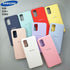 For Samsung S20+ S20FE S20Ultra S20 5G Silicone Cover Liquid Silicone Case Shell For Galaxy S20U S20FE S20 Plus Ultra Back Cover