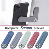 lovebay Laptop Screen Support Holder Magnetic Folding Holder Side Mount Tablet Phone Stand Adjustable Display Desktop Bracket