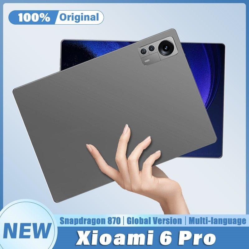 Newest Original Global Tablet Pad 6 Pro Android 12 Snapdragon 870 Octa Core 11 Inch Tablets PC 1TB Dual SIM Card 5G WIFI Pad 6