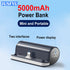 Mini Power Bank 5000mAh Fast Charging External Battery For iPhone Samsung Huawei Portable LED Digital Display Powerbank Charger