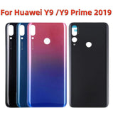 Back Housing Case For Huawei Y9 2019 JKM LX1 LX2 LX3 Y9 Prime 2019 STK-LX1 Battery Back Cover Rear Door Glass Case Replacement
