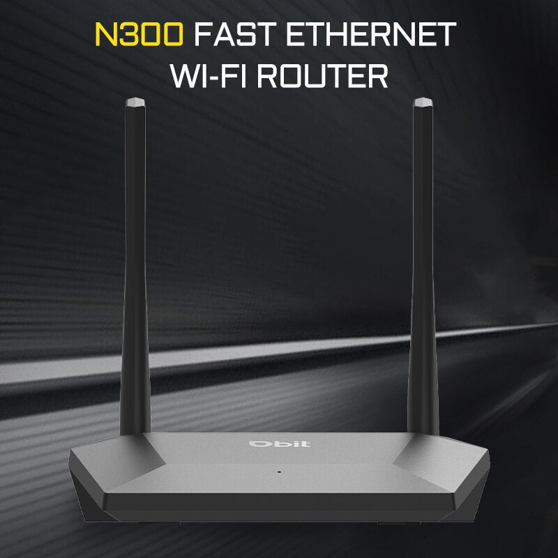 DBIT N300 Wifi Router Wireless Extender 2X3dBi High Power AnnasMini Portable Home Gateway Router