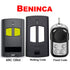 BENINCA TO.GO-WV TO.GO-VA Garage Remote Control BENINCA TOGO WV TO.GO 2VA Gate Door Opener 433,92Mhz Rolling Code