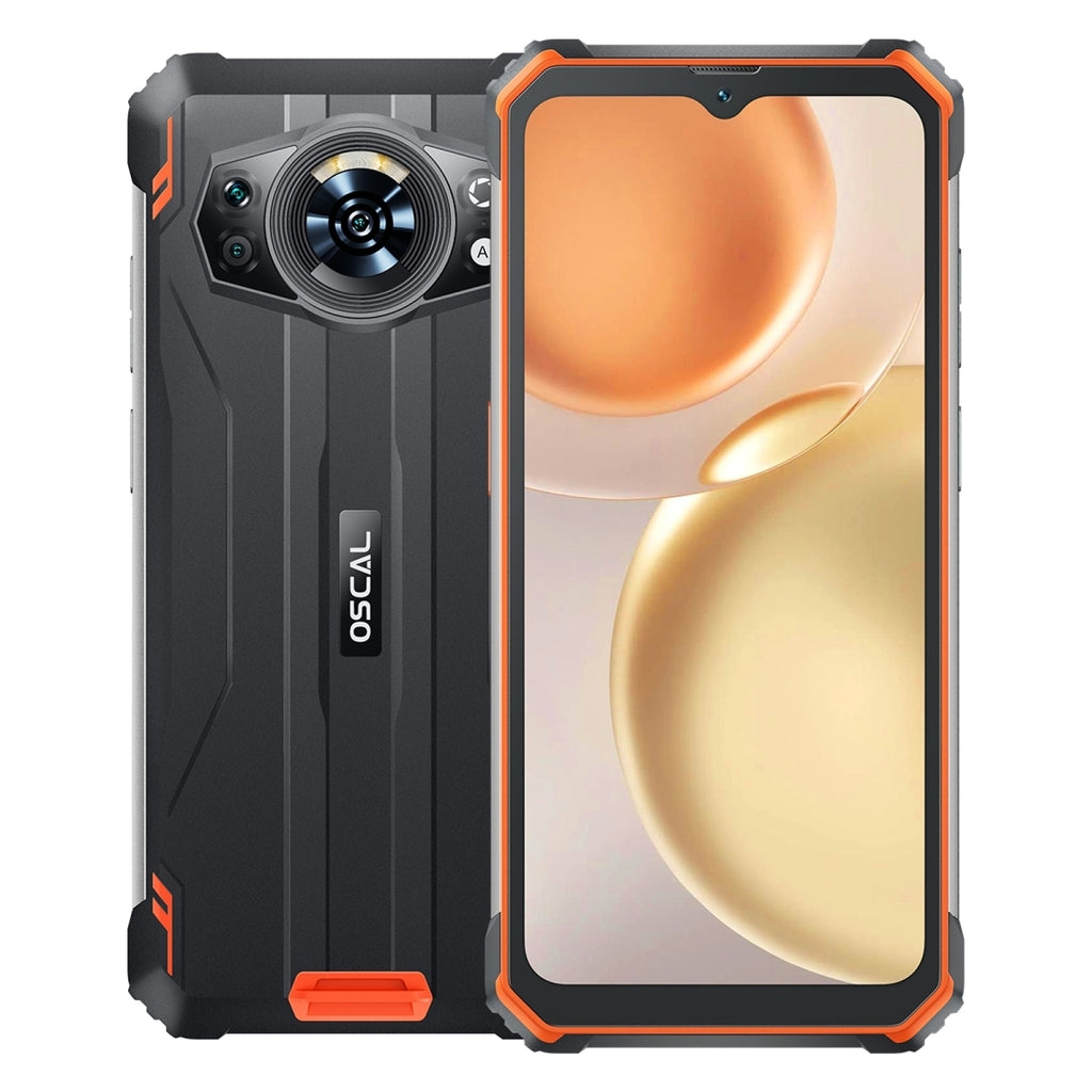 Blackview OSCAL S80 Android 12 Waterproof Rugged Smartphone 6.58" HD 6GB+128GB Helio G85 NFC Mobile 13000mAh 33W Fast Charge