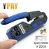 YPAY RJ45 crimping tool pliers network crimper stripper cutter ethernet clip tongs RG45 cat6 cat5e cat5 cat3 RJ11 multi function