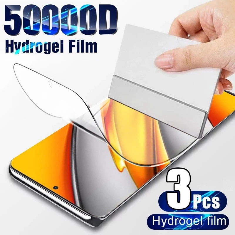 3Pcs Hydrogel Film for Samsung galaxy A13 5G 4G A53 A73 A33 A23 A32 A52 M52 M33 M54 M13 A14 A24 A34 A54 5G Screen Protector film
