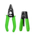 COMPTYCO Fiber Optic Tool Kit (Optional) VCFS-33 Three-port Stripper & VCFS-J1 Leather Wire Stripper 3mm(W)*2mm(H) FTTH Tools