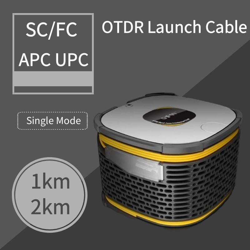 OTDR Launch Cable 1000/2000M Single Mode SC/FC Optical OTDR Test Extension Cord OTDR Dead Zone Eliminator 1km 2km Free Shipping