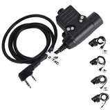 Military Headset Adapter U94 PTT  Icom / Kenwood / Midland / Motorola Talkabout / Mobile Phone Tactical Headset PTT Plug