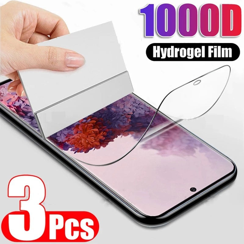 3PCS Hydrogel Film For Samsung Galaxy A52s 5G Screen Protector A54 A34 A24 A14 A13 A52 A53 A73 A23 A32 A33 4G Protective film