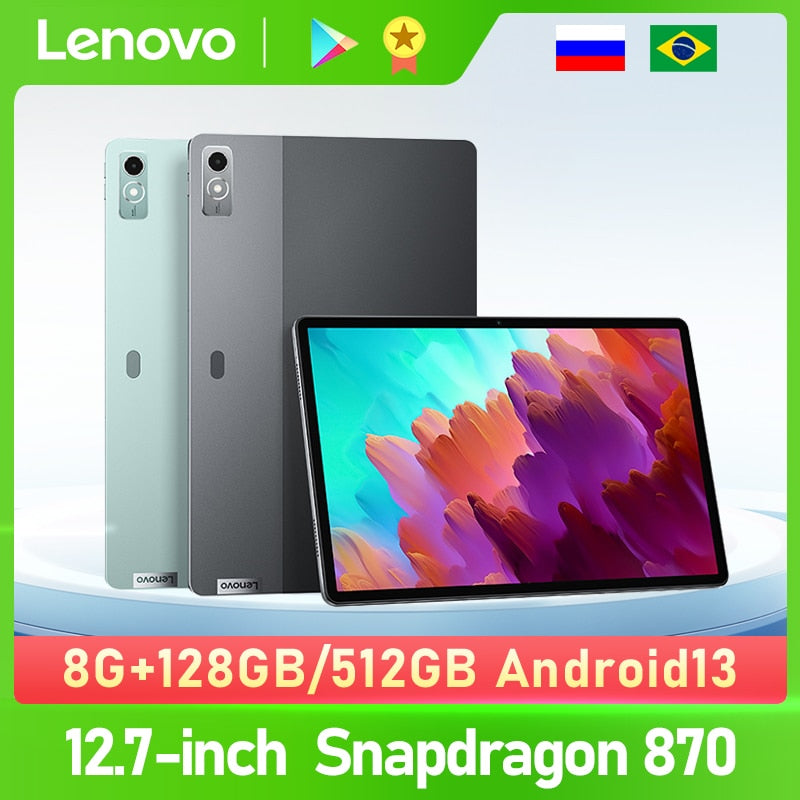 Lenovo xiaoxin Tablet xiaoxin Pad PRO 12.7inch Snapdragon 870 8GB RAM 128/256GB ROM tablet Android 13 Support TF Card