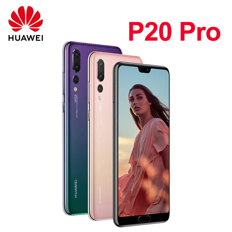 HUAWEI P20 Pro Smartphone Android 6.1 inch 40MP+24MP Camera NFC 4000mAh 4G Cell phone Original Google Play Store mobile phones