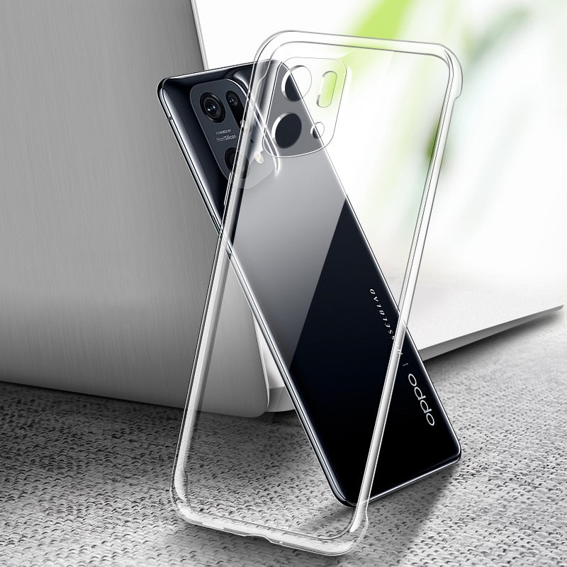 Clear Phone Cases for OPPO Find X5 Pro Lite 5G Transparent Back Cover FindX5 X5Pro X5Lite Soft Silicone Protective Clear Fundas