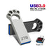 New Pen Drive 2TB Metal High Speed Usb 3.0 Pendrive 1TB TYPE C Silver Cle Usb Flash Drives 512GB Memoria Usb Stick Free Shipping